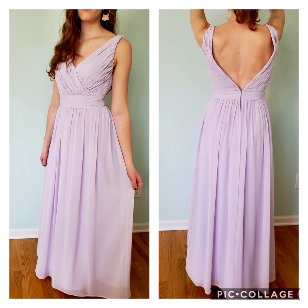 Lavender Floor Length Tank Dress